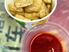 炸臭干子-桂萍特色牛筋牛杂(长堤街总店)