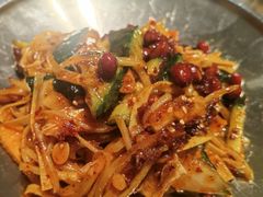 拌花菜-草家酱蟹炭火烤肉店(珲春南路一店)