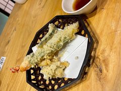 红薯秋葵天妇罗-隐泉之语日式料理(王府中环店)