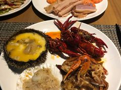 -海棠湾洲际-涛·海底餐厅·美人鱼·自助餐·海底隧道
