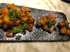 雪花糖醋里脊-绿茶餐厅(乐峰广场店)