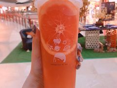 满杯红柚-喜茶(上海兴业太古汇店)