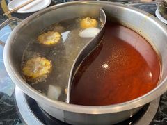 鸳鸯锅底-潮汕美牛肉丸火锅店(天宁寺店)