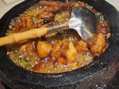 石锅杭椒牛蛙-桂满陇-西湖船宴(西单大悦城店)