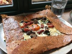 巴黎火腿鸡蛋芝士蘑菇可丽饼-RAC BAR(安福路店)