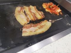 韩时招牌鲜五花肉-韩时烤肉(丰科万达广场店)