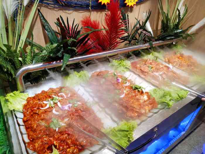红透天自助涮烤(土门店)-"之前老店重新装修开业,来尝尝味道有没有变.