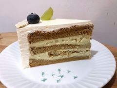 玄米茶奶油蛋糕-猫里有甜