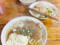 牛杂面加油豆腐加面结-仓桥面结店