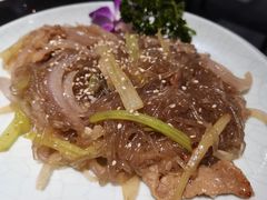 牛肉炒粉丝-猪啊牛呀羊啊铜盘烤肉(正大广场店)
