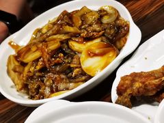 白菜肉丝炒年糕-建国328 本帮小馆·面馆