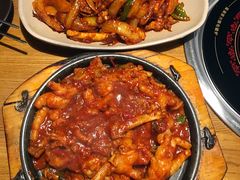 辣炒鸡爪-包装马车·韩国料理·포장마차