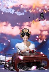 -后宫·古装汉服京剧儿童亲子全家福摄影