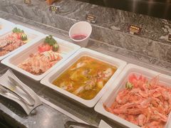 自助取餐区-金海湾自助餐厅(金陵饭店)