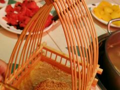 手打秘制麻酱烧饼-南城十里潮汕鲜牛火锅·鲜虾生滚粥(融汇老商埠店)