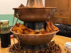 -超越炭火牛蛙火锅鸡(河东店)