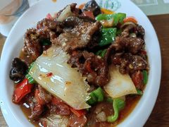 -歹歹的加个面过油肉拌面