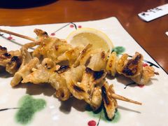 烤鸡皮-気楽亭和食料理(气乐亭大世界本店)