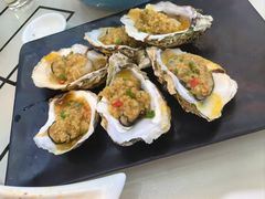 炭烤生蚝-覃记海鲜美食餐厅