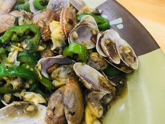 豉汁炒花甲-贞姨美食·老字号海鲜大排档