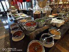 自助调料区-美食汇自助餐厅(兰州万达文华酒店)