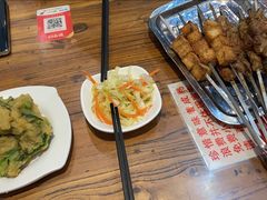 小白菜土豆泥-韩师傅老大同刀削面(北苑路店)