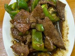 青椒炒猪肝-台湾风味小吃(长乐店)