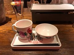 餐具摆设-高烤场烧烤餐厅(文华里店)