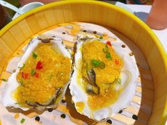 蒜蓉粉丝蒸生蚝-必点海鲜·海肠捞饭·鲅鱼水饺(滨江道店)