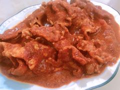炒辣肉-满口香饭店
