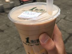 布丁奶茶（加小珍珠）-1点点(南塘金茂府店)