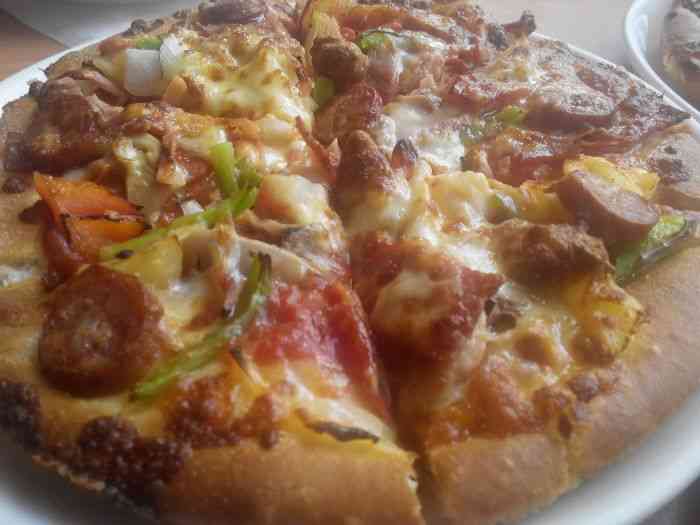 品奇比萨(搜秀店)-"感觉比必胜客的披萨好吃,而且种类还多.服.