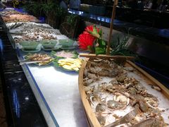 自助取餐区-九寸花汀海鲜烤肉自助(中东迪克店)