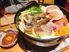 海鲜豪华寿喜锅-ジャンボ釣船 つり吉(新世界店)