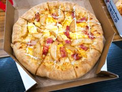 芝香烤肠美国风情土豆培根披萨-达美乐比萨(文三路店)