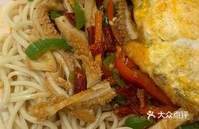 Stir-fried Beef Tripe Noodles