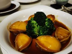 西兰花鲍鱼-顺德美的万豪酒店-万豪中餐厅