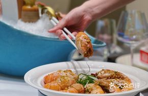 Ice Plant Mustard Shrimp