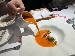 经典蔬菜浓汤配新鲜藜麦大虾-王品牛排(杭州大厦店)