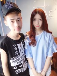 点击看大图 浩森老师作品-3AM HAIR SALON染发烫发接发