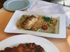 梭鱼配藜麦-Seerestaurant Im Weissen Rössl