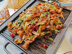 -二姐家三个拿手菜·北塘海鲜·大馅锅贴王(北辰店)