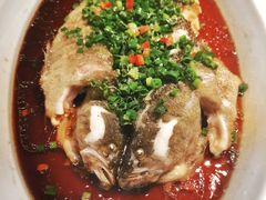 葱油笋壳鱼-老头儿油爆虾(星光一期店)