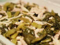 雪菜肉丝-红灯笼龙凤饭店(宁波老字号店)