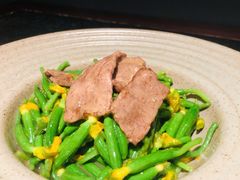 和牛炒日本青瓜花-古田居·特色寿司料理(星之岛旗舰店)