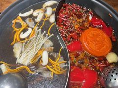 菌汤鸳鸯锅-楠火锅(西单店)