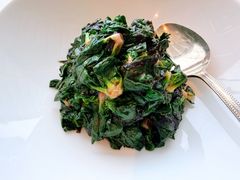 头水紫菜炒高山豆苗-悦轩中餐厅·高空江景·杭州柏悦酒店