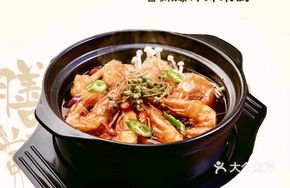 Spicy Juicy Shrimp with Rice