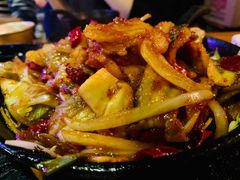 香辣烤猪肉-首尔大排档