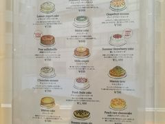 菜单-HARBS(渋谷ヒカリエ シンクス店)